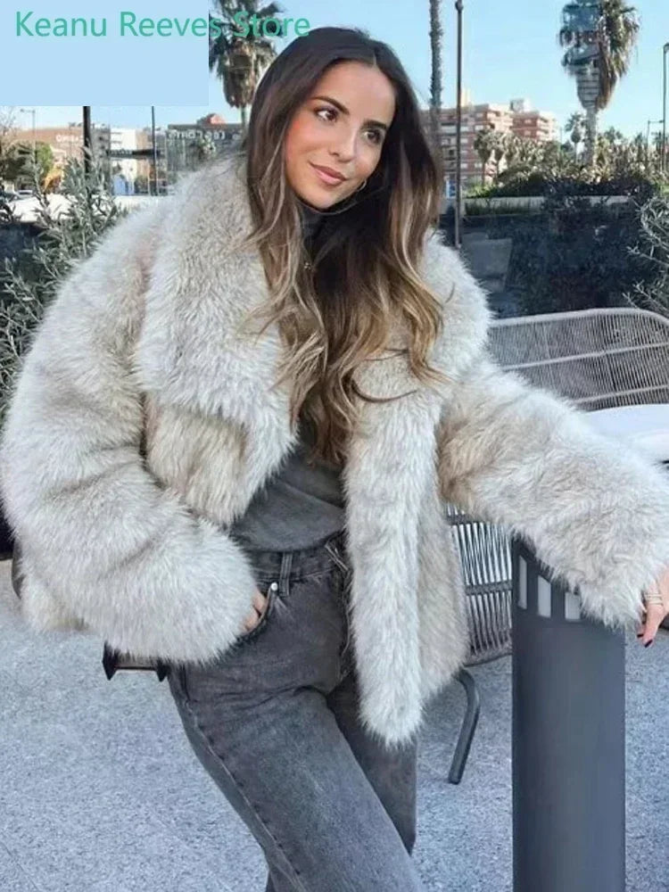 Sierra Faux Fur Coat