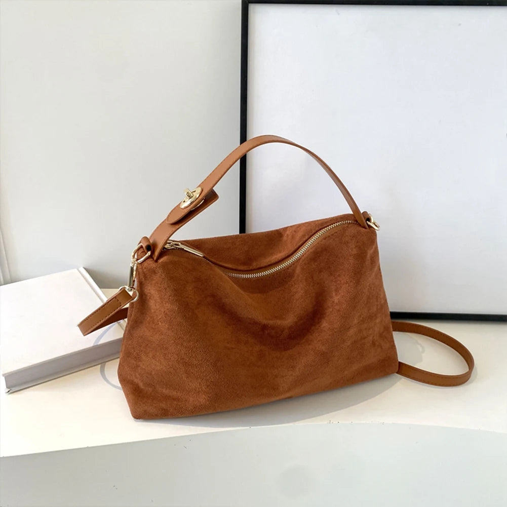 Olivia Suede Bag