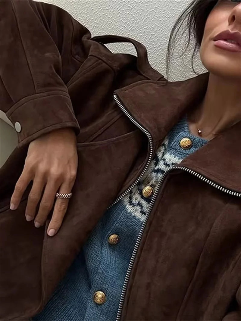 Yvette Suede Jacket