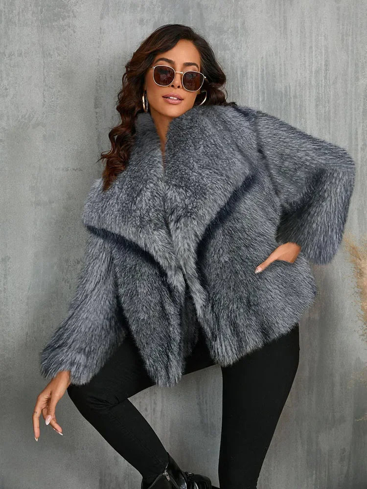 Sasha Faux Fur Coat