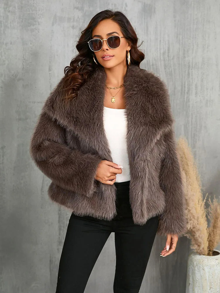 Sasha Faux Fur Coat