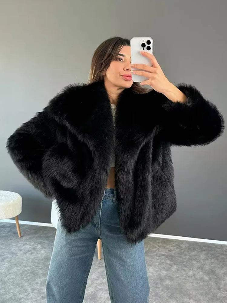 Sasha Faux Fur Coat