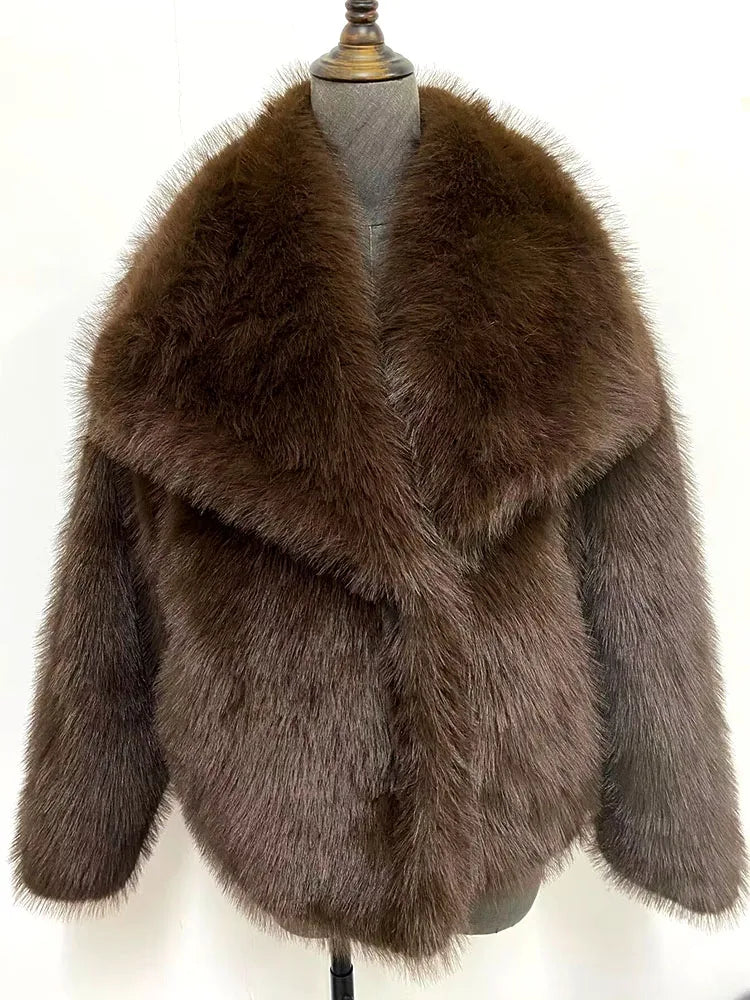 Sasha Faux Fur Coat