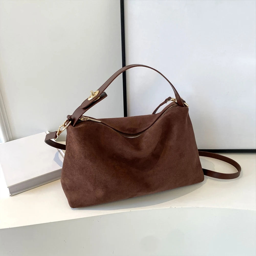 Olivia Suede Bag
