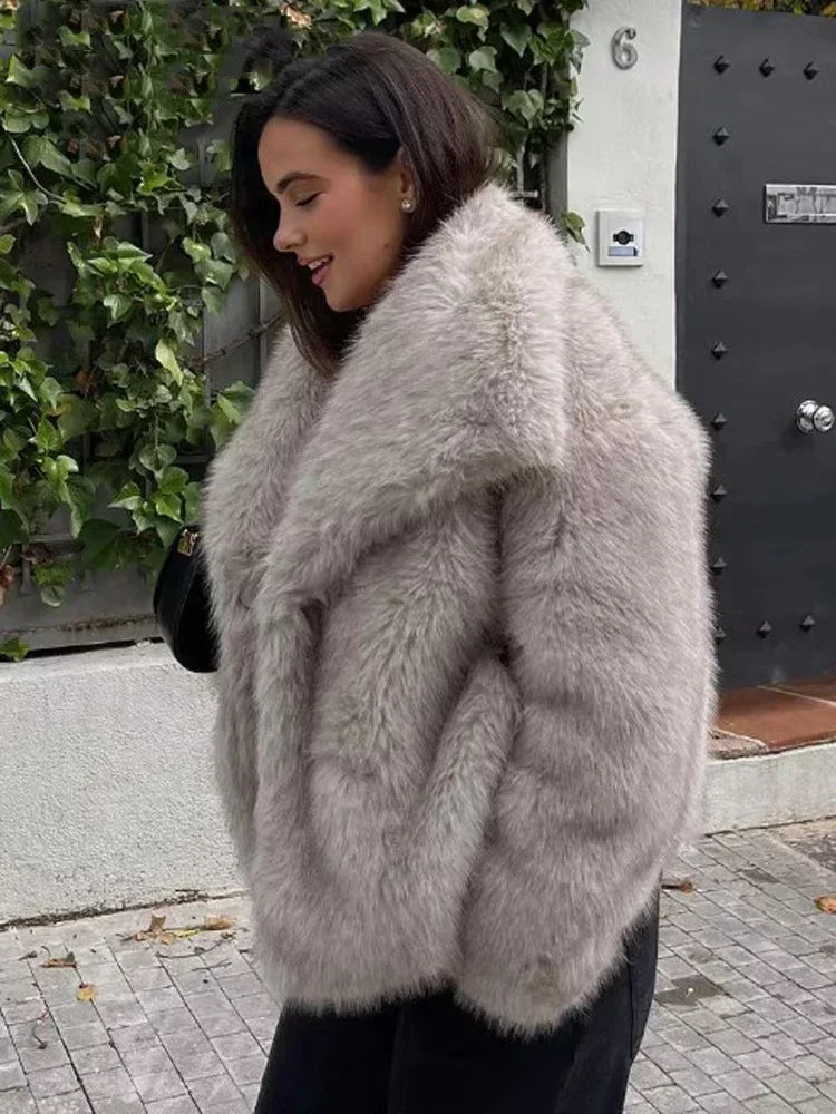 Sierra Faux Fur Coat