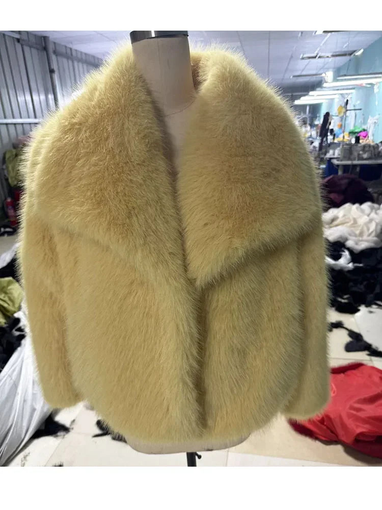Sasha Faux Fur Coat