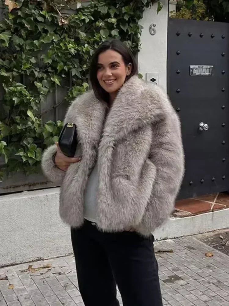 Sierra Faux Fur Coat