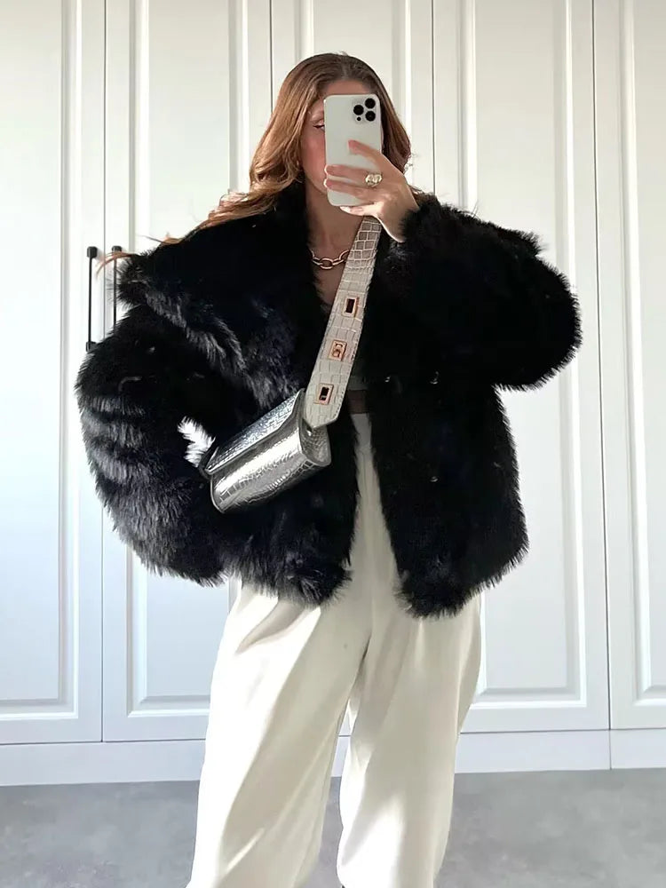 Sasha Faux Fur Coat