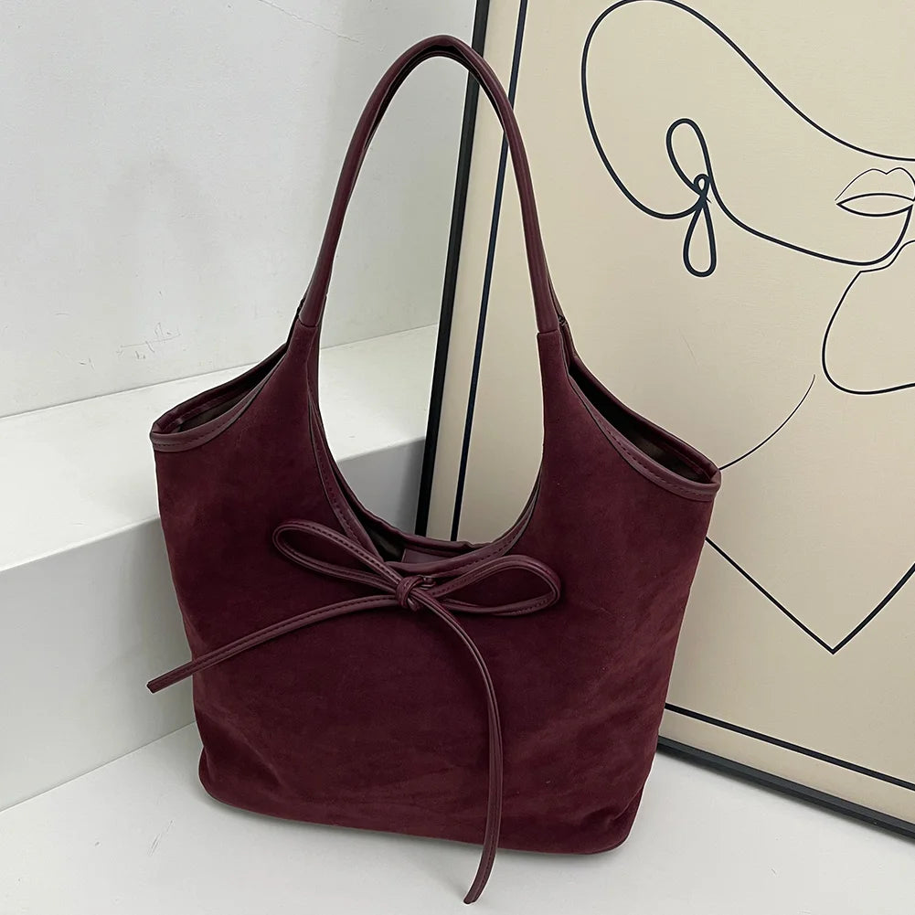 Maya Suede Bag