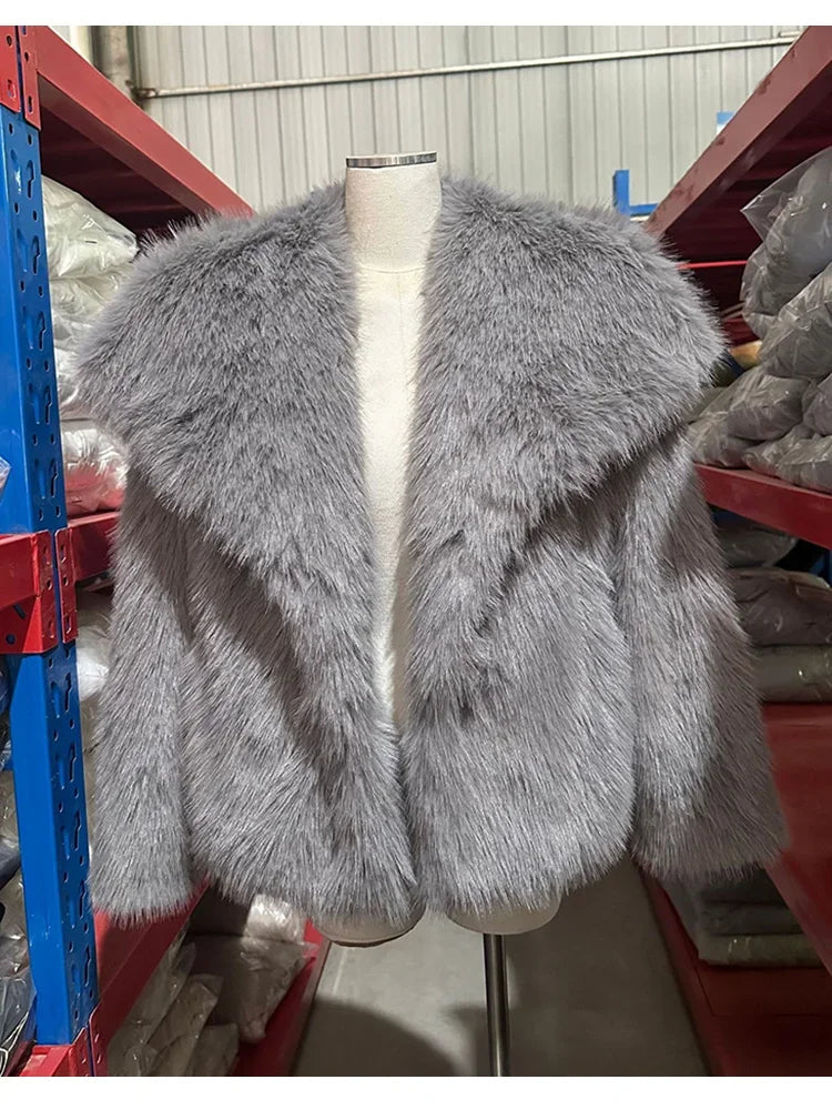 Sasha Faux Fur Coat